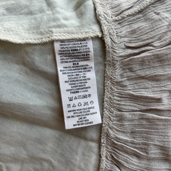 Free People Paisley Moonlight Bay Mini Dress Size 2 - Picture 8 of 9